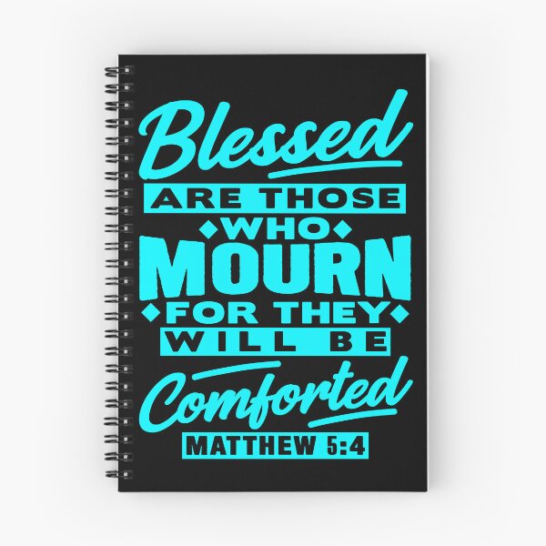 Item preview, Matthew 5:4 Blessed Are Those Who Mourn designed and sold by plushism.