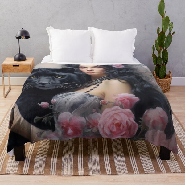 Item preview, The Beautiful Girl with the Panther designed and sold by Cris888.