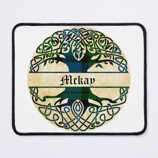 Item preview, Mckay Tree of Life Clan Scottish Surname tartan designed and sold by BagTown Clans.