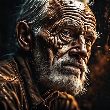 Artwork thumbnail, Old Man by LenCarol
