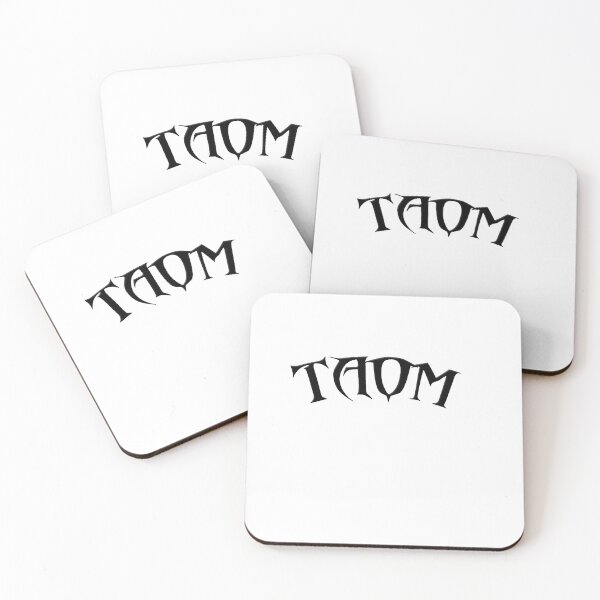 Item preview, NSM200 Taom Chalk Black Emblem designed and sold by djthesp.