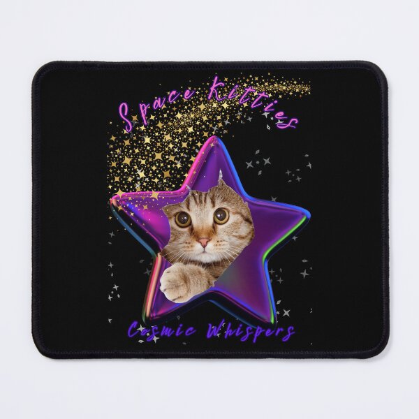 Item preview, Space Kitties. Cosmic Whispers. designed and sold by CuteCatsCoffee.