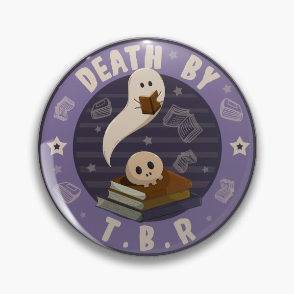 Item preview, Death By TBR Ghost Reading Book designed and sold by shmodev.
