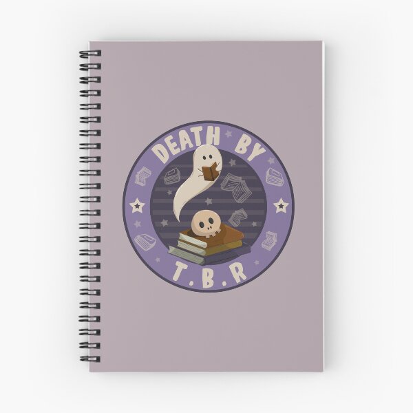Item preview, Death By TBR Ghost Reading Book designed and sold by shmodev.