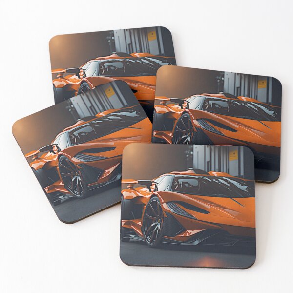 Item preview, "Super Orange: A Realistic Super Car" designed and sold by Best-Art-32.