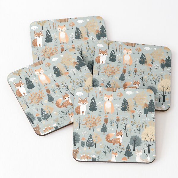 Item preview, Woodland Creatures so cute 6 designed and sold by Tem‑Tip of pen.