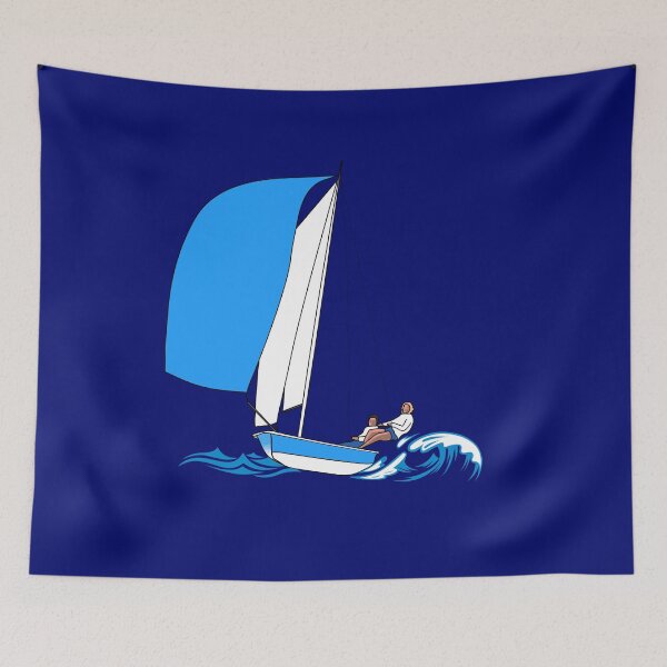 Item preview, YOU CAN'T CONTROL THE WIND, DINGHY SAILING designed and sold by Danicus666.