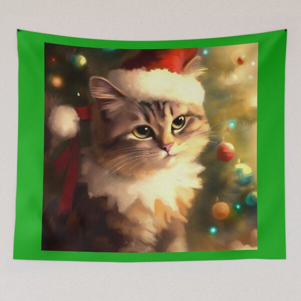 Item preview, Christmas Cat 4 designed and sold by CrankyOldDude.
