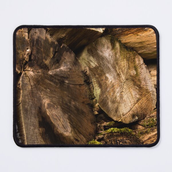 Item preview, Old woodpile in the forest designed and sold by Postertale.