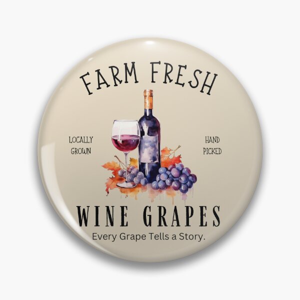 Item preview, Farm Fresh Wine Grapes, Fall Season designed and sold by Hibiskusmond.