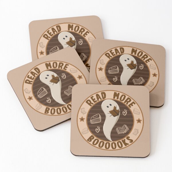 Item preview, Read More Booooks Ghost Reading Book designed and sold by shmodev.