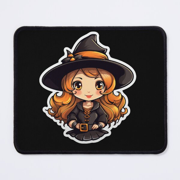 Item preview, Cute Lovely Halloween Vintage Witch Pumpkin designed and sold by UniqueDesignOK.