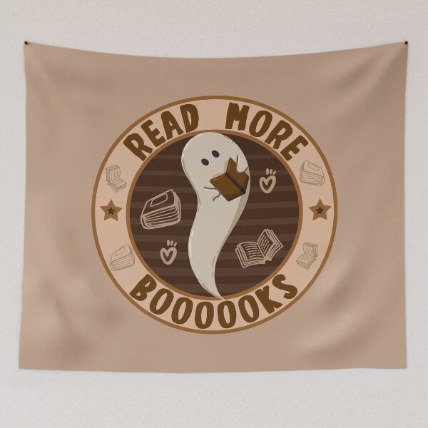 Item preview, Read More Booooks Ghost Reading Book designed and sold by shmodev.