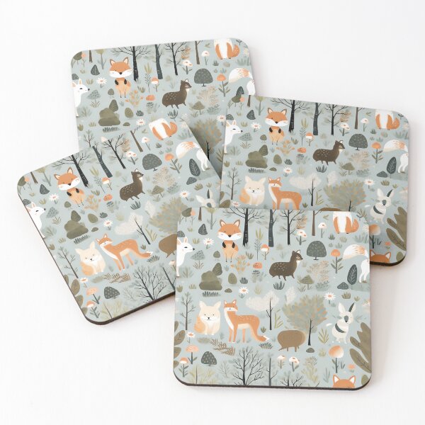 Item preview, Woodland Creatures so cute 8 designed and sold by Tem‑Tip of pen.