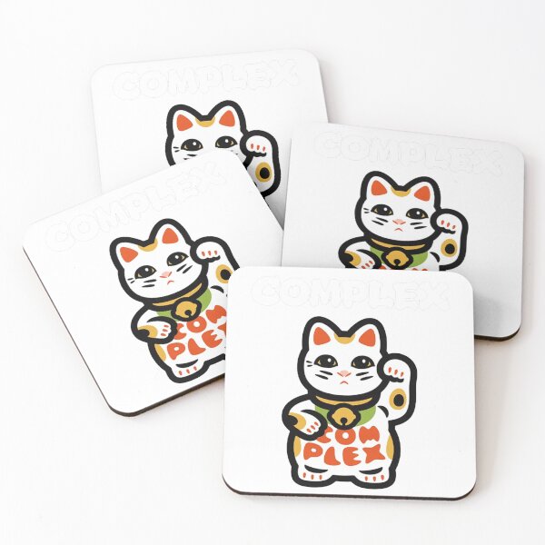 Item preview, Nigo x Complex Network Maneki Neko Black Official Merch designed and sold by xiangfeng.