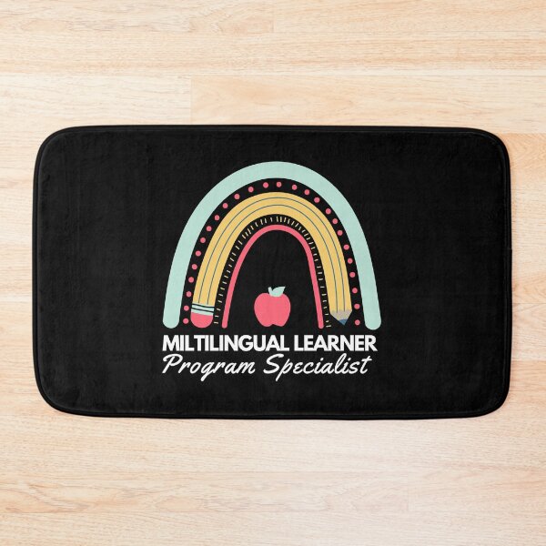 Item preview, Multilingual Learner Program Specialist Rainbow El Teacher designed and sold by KHELISTORE.