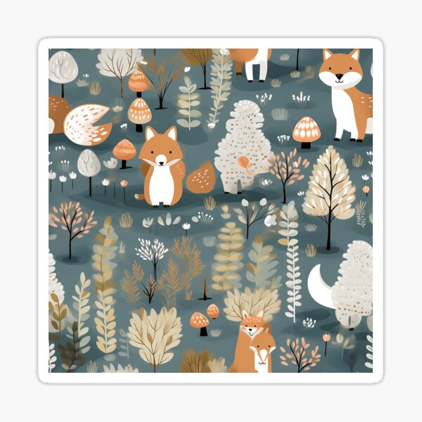 Item preview, Woodland Creatures so cute 9 designed and sold by Tem‑Tip of pen.