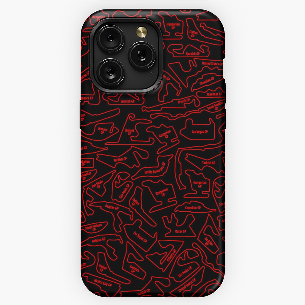 Phone Case - Endurance Tracks - Red/Black