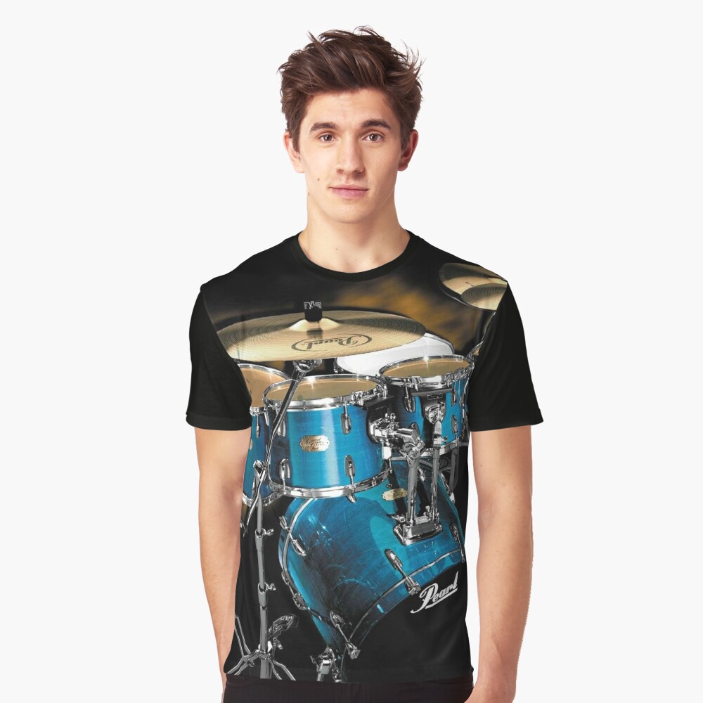 t shirt pearl drum