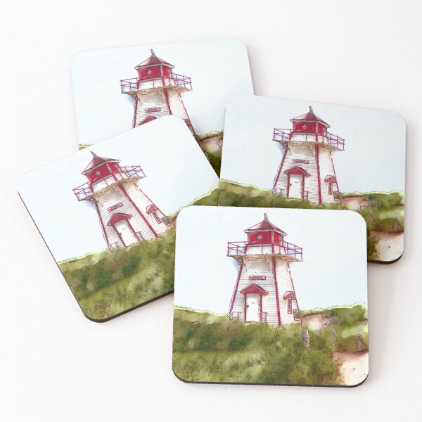 Item preview, Covehead Lighthouse PEI designed and sold by Finding Fortuity.