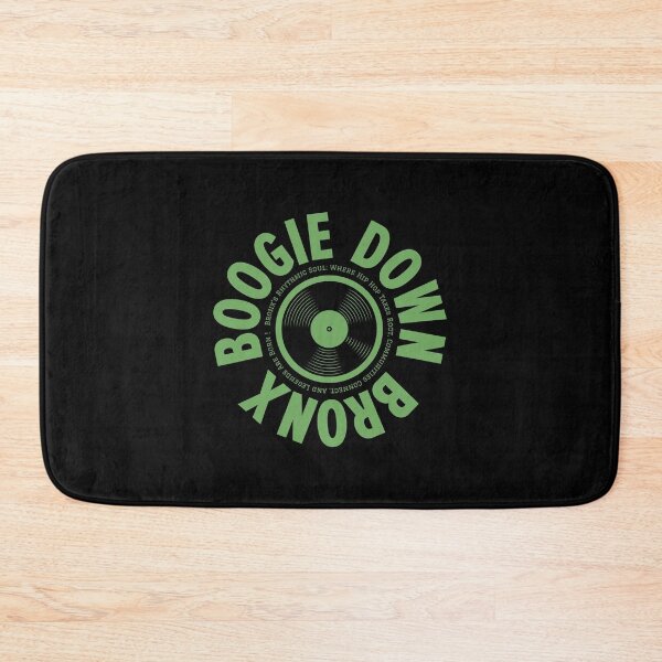 Item preview, Boogie Down Bronx Hip Hop Logo - Vintage Vinyl Record Design designed and sold by Boogosh.