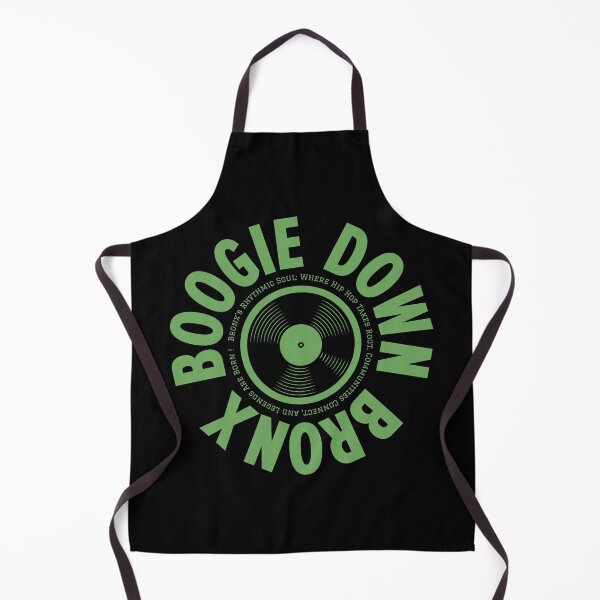 Item preview, Boogie Down Bronx Hip Hop Logo - Vintage Vinyl Record Design designed and sold by Boogosh.