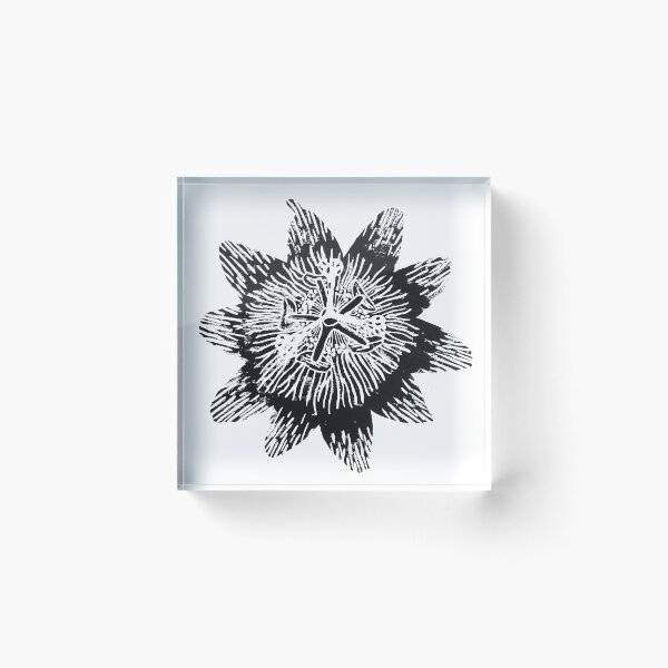 Item preview, Passionflower print designed and sold by Glory-Bee.