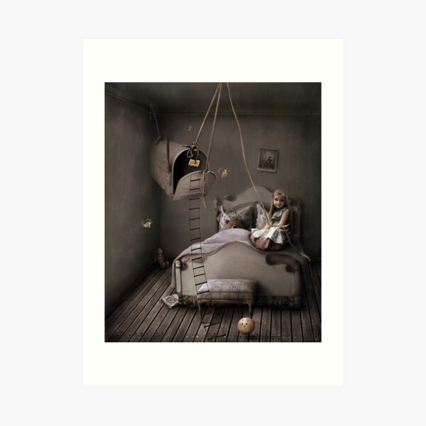 Trap of fairy tales Art Print