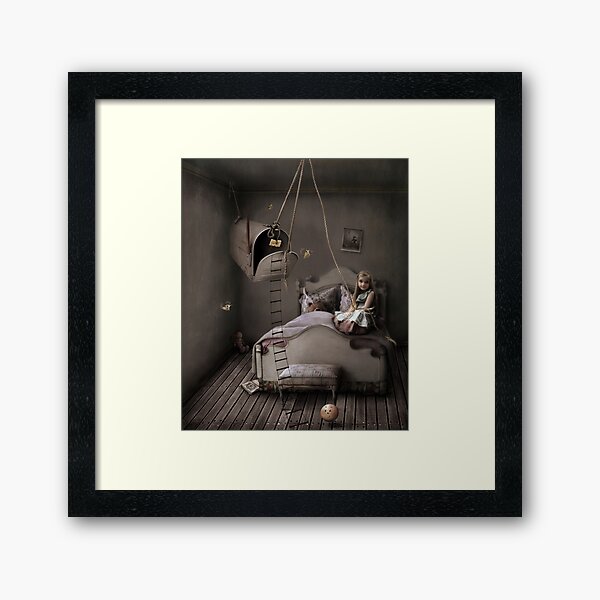 Trap of fairy tales Framed Art Print