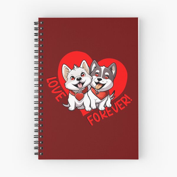 Item preview, Dulces dos perritos más la inscripción "Love Forever" designed and sold by GInnovators.
