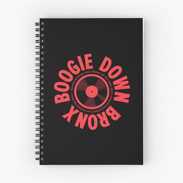 Item preview, Boogie Down Bronx Hip Hop Logo - Vintage Vinyl Record Design designed and sold by Boogosh.