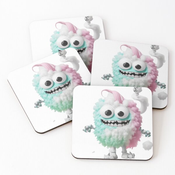 Item preview, cotton candy monster 004 designed and sold by fc2c.