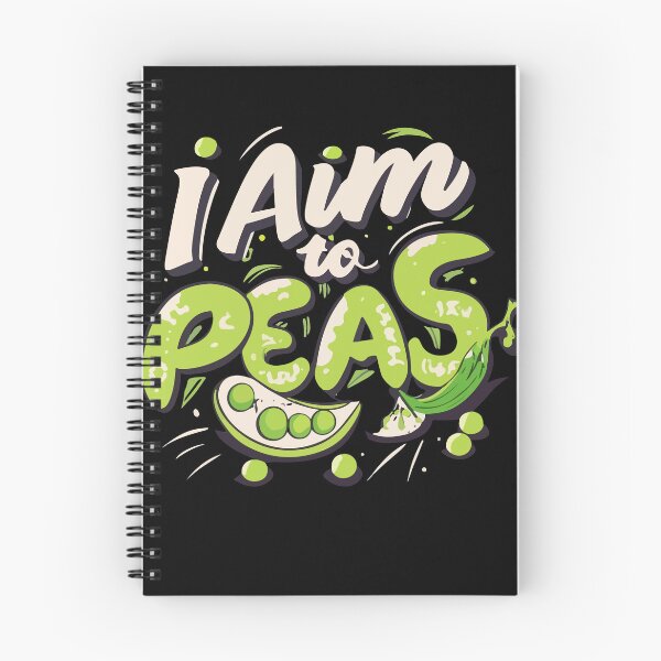 Item preview, I Aim To Peas Healthy Eating Vegetarians Veggie Nutrition Gift designed and sold by TMelonShop.