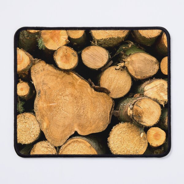 Item preview, Woodpile in the forest designed and sold by Postertale.