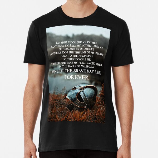Item preview, Brave May Live Forever - Viking Prayer designed and sold by nikytagaia.