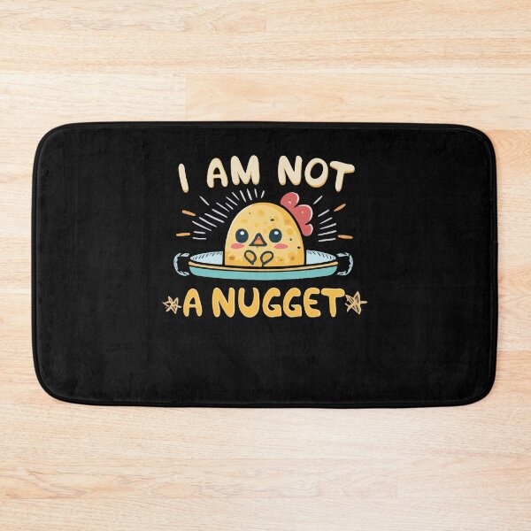 Item preview, I Am Not A Nugget Vegetarian Animal Rights Plant Based Diet Gift designed and sold by TMelonShop.