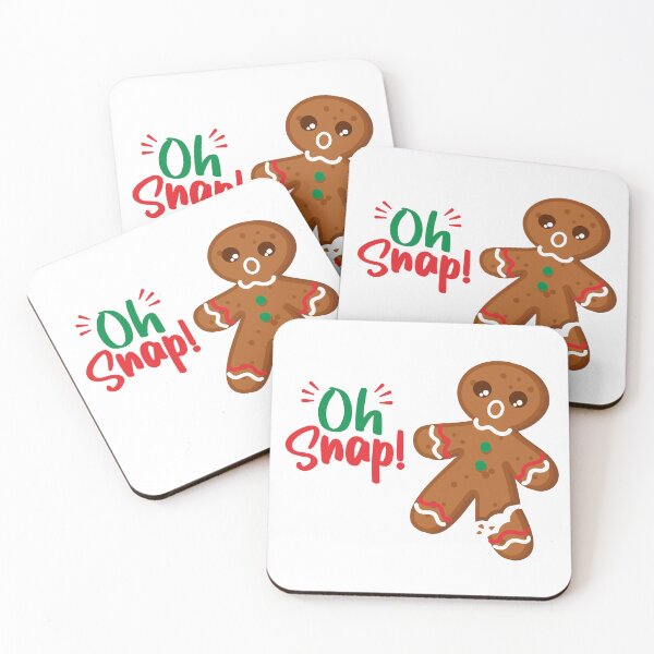 Item preview, Gingerbread Man Oh Snap! Snapped Leg Funny Christmas  designed and sold by messy-nessie.