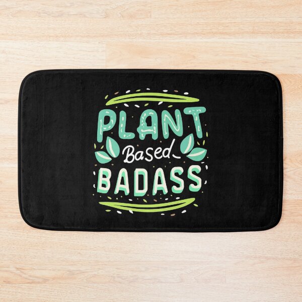 Item preview, Plant Based Badass Funny Vegetarian Herbivore Humor Veggies Gift designed and sold by TMelonShop.