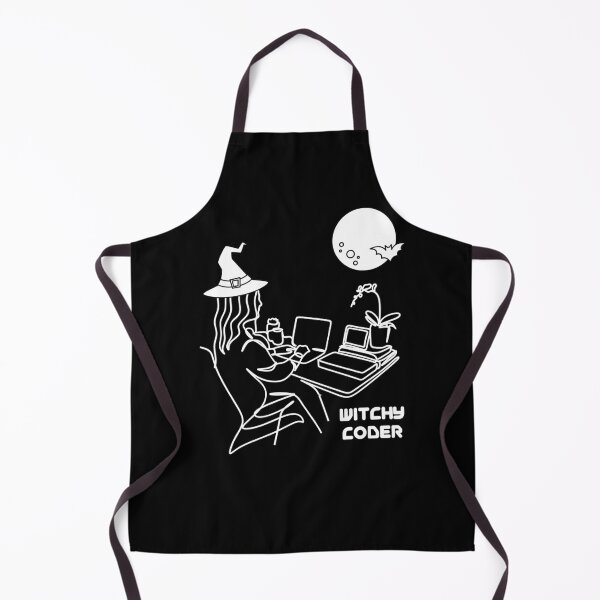 Artikelvorschau, Witchy Coder Lustige Halloween-Geschenke für Computerprogrammierer entworfen und verkauft von EwelelleDesign.