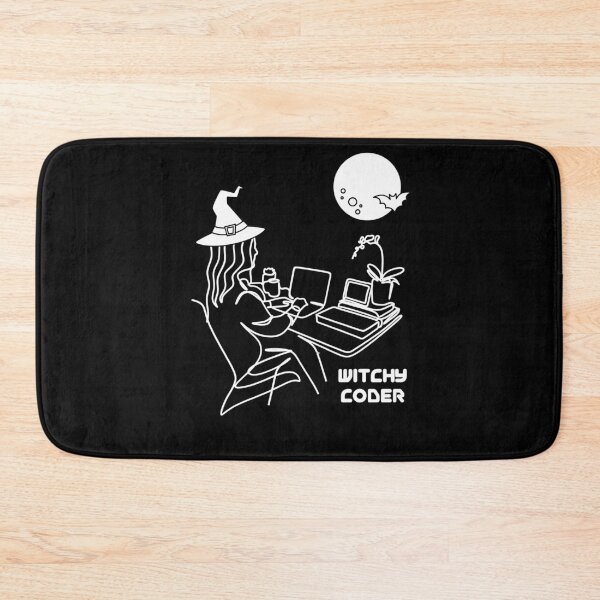 Item preview, Witchy Coder Funny Halloween Gifts For Computer Programmers designed and sold by EwelelleDesign.