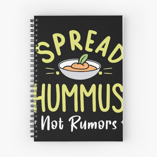 Item preview, Spread Hummus Not Rumors Funny Vegetarian Veganism Humor Gift designed and sold by TMelonShop.