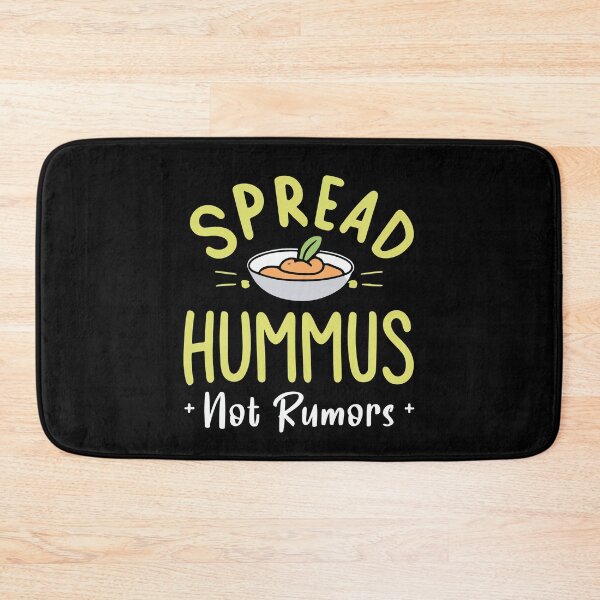 Item preview, Spread Hummus Not Rumors Funny Vegetarian Veganism Humor Gift designed and sold by TMelonShop.