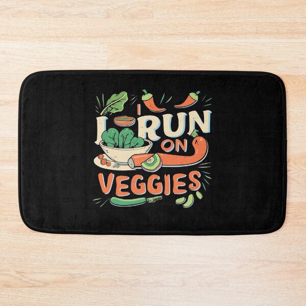 Item preview, I Run On Veggies And Fruits Funny Vegans Running Plant Based Gift designed and sold by TMelonShop.