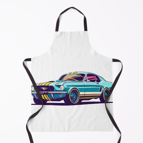 Item preview, Classic Ford Mustang - Cartoon Design designed and sold by PoppinDesigner.