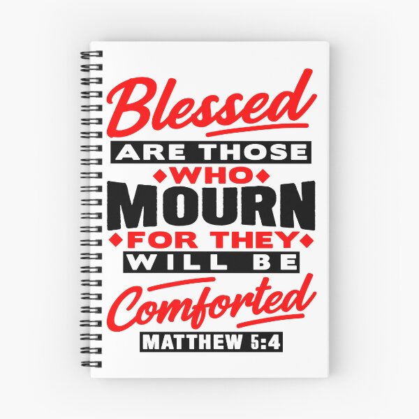 Item preview, Matthew 5:4 Blessed Are Those Who Mourn designed and sold by plushism.
