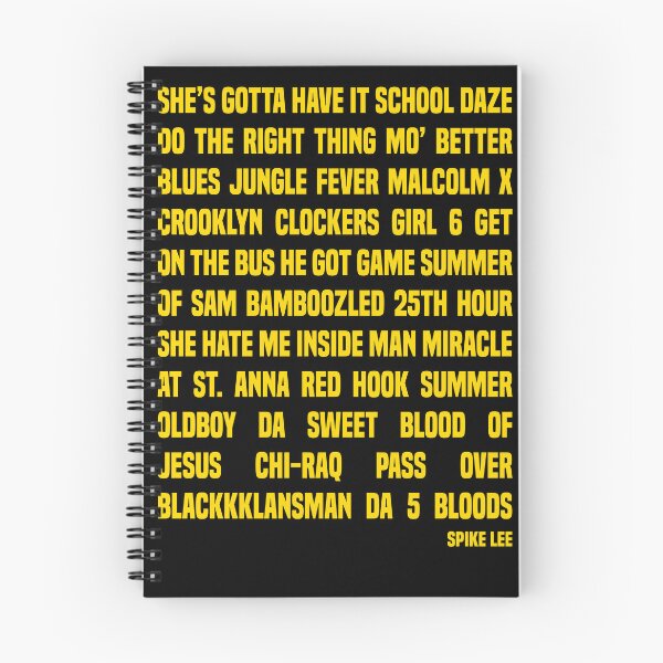 Item preview, Spike Lee Filmography designed and sold by AspectsOfDreams.