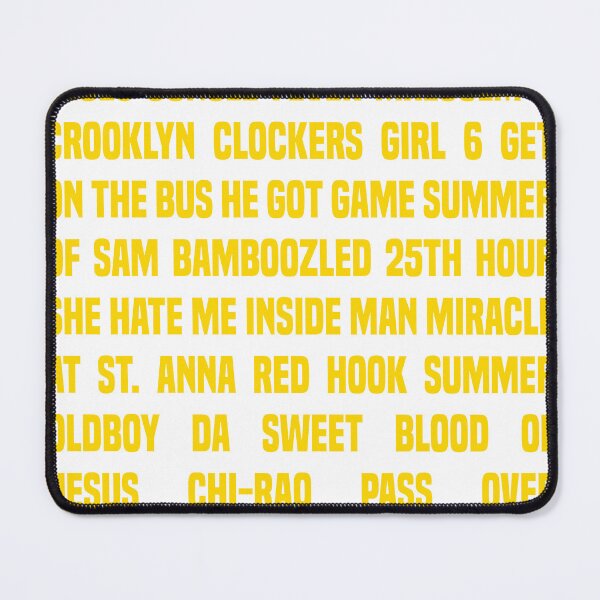 Item preview, Spike Lee Filmography designed and sold by AspectsOfDreams.