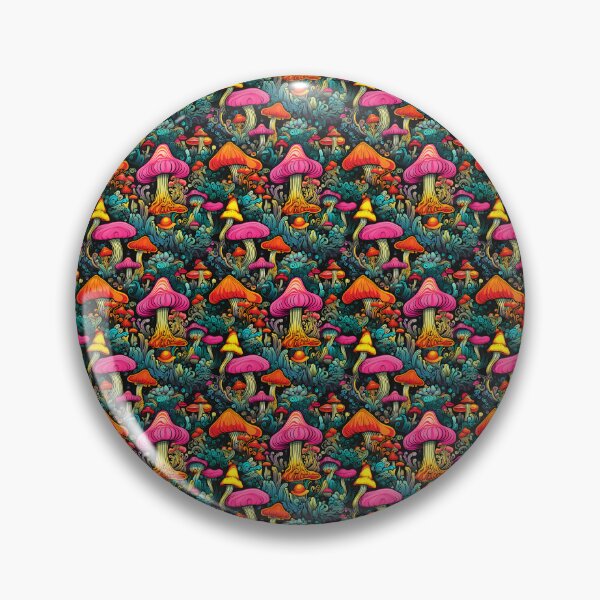 Item preview, Acid Trippy Weird Psychedelic Wavy Mushroom #1 designed and sold by ARTficiallyAnon.