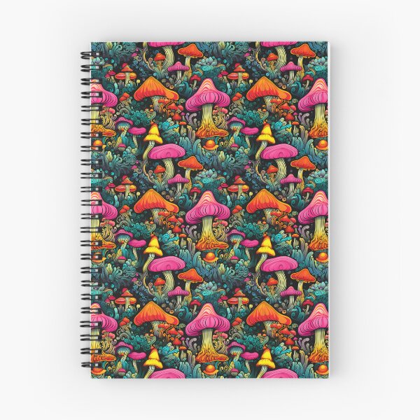 Item preview, Acid Trippy Weird Psychedelic Wavy Mushroom #1 designed and sold by ARTficiallyAnon.