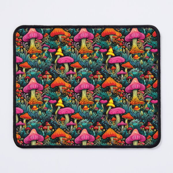 Item preview, Acid Trippy Weird Psychedelic Wavy Mushroom #1 designed and sold by ARTficiallyAnon.